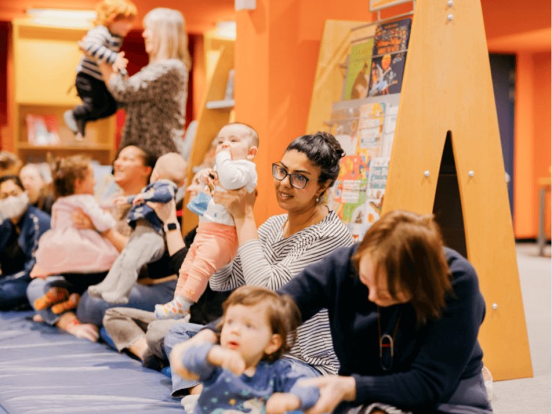 Baby Bounce and Rhyme at Stroud Library