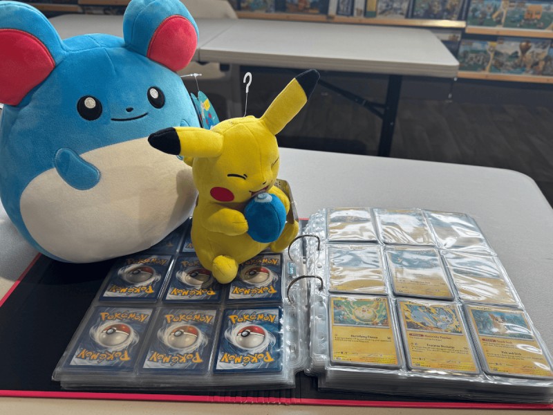   Join Ducklings Toy Shop every Friday evening from 5pm for the ultimate trading card evening!   Open packs, swap cards and play games of Pokémon, Magic The Gathering, Yu Gi Oh! and more!   Ducklings Toy Shop is open until 8pm in line with the Friday Nigh