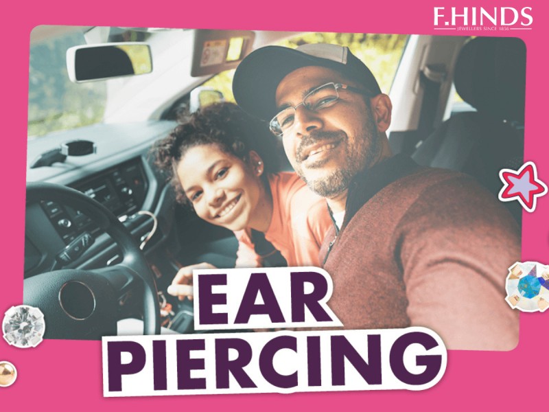 Free* Ear piercing at F.Hinds